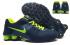 Nike Shox Current 807 Net Men Shoes Azul Escuro Verde Gripe