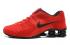 Nike Shox Current 807 Net Hombres Zapatos University Rojo Negro