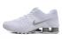 Nike Shox Current 807 Net Hommes Chaussures Blanc Argent Gris