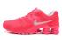 Nike Shox Current 807 Net Femmes Chaussures Rose Rouge Blanc
