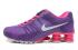 женскую обувь Nike Shox Current 807 Net фиолетового, розового, красного, белого цвета