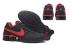 Nike Air Shox Deliver 809 Hombre Zapatillas para correr Negro Rojo