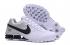 Nike Air Shox Deliver 809 Heren Hardloopschoenen Wit Zwart