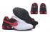 Nike Air Shox Deliver 809 Sepatu Lari Pria Putih Hitam Merah