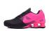 Nike Shox Deliver Sapatos Femininos Fade Preto Fushia Rosa Tênis Casual 317547