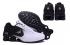 Nike Shox Deliver Sepatu Pria Kets Pelatih Kasual Hitam Putih Pudar 317547