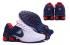 Nike Shox Deliver Hommes Chaussures Fade Blanc Bleu Foncé Rouge Baskets Casual 317547