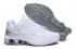 Nike Air Shox Enigma קרם לבן כסוף נעלי ריצה BQ9001-101