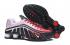 Nike Air Shox R4 Neymar Jr. Noir Blanc Rouge Baskets Chaussures de Course BV1387-016