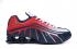 Nike Air Shox R4 Neymar Jr. Bleu Marine Rouge Baskets Chaussures de Course BV1387-406