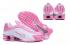Nike Shox R4 301 GS wit roze hardloopschoenen 312828-100