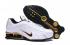 Nike Shox R4 301 Blanc Or Hommes Chaussures de course rétro BV1111-105