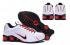 Nike Shox R4 301 Бело-красные мужские ретро кроссовки BV1111-106