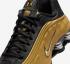 Nike Wmns Shox R4 AR3565-005 Black Silver Gold Metallic