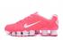 Nike Air Shox TLX 0018 TPU vermelho e branco sapatos femininos