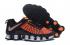 Nike Shox TLX Chaussures de style décontracté pour hommes TPU Noir Orange