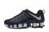 мужскую повседневную обувь Nike Shox TLX из ТПУ черного и серебристого цвета