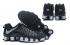 мужскую повседневную обувь Nike Shox TLX из ТПУ черного и серебристого цвета