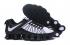 Nike Shox TLX masculino estilo casual sapatos TPU preto branco