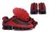 Nike Shox TLX Chaussures de style décontracté pour hommes TPU Rouge Noir