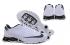 Nike Shox Turbo 21 KPU รองเท้าผู้ชายรองเท้าผ้าใบ Pure White Black