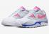 Nike Air Cross Trainer 3 Low Bianche Hyper Rosa Racer Blu Piatto Argento FN6887-100