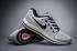 Кроссовки Nike Air Zoom Vomero 12 Black Grey на шнуровке 863762-003
