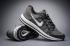 Nike Air Zoom Vomero 12 รองเท้าวิ่งสีเทาดำแบบผูกเชือก 863762-010