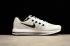 Nike Air Zoom Vomero 12 White Running Shoes Lace Up 863763-100