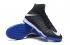 giày Nike Hypervenom Phantom III DF TF Đen Trắng Xanh