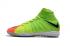 Nike HypervenomX Proximo II DF TF зеленые оранжевые мужские футбольные бутсы
