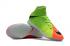 Nike HypervenomX Proximo II DF TF vert orange hommes chaussures de football