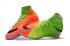 Nike HypervenomX Proximo II DF TF chuteiras masculinas verdes laranja