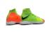 Nike HypervenomX Proximo II DF TF зеленые оранжевые мужские футбольные бутсы