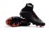 Sepatu Sepak Bola Pria Nike Hypervenom Phantom III FG High Help Hitam Merah 852567-001