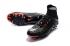 Sepatu Sepak Bola Pria Nike Hypervenom Phantom III FG High Help Hitam Merah 852567-001
