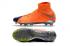 giày đá bóng nam Nike 3D Hypervenom Phantom III DF Elite cao cấp màu cam FG màu xanh cam