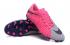 Nike Hypervenom Phantom III FG Low Help Pink-Silber-Tiefblau-Fußballschuhe