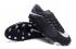 Nike Hypervenom Phantom III faible FG noir argent chaussures de football