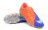 Nike Hypervenom Phelon III FG TPU Wodoodporny Pomarańczowy Niebieski Srebrny