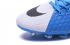 Футбольные бутсы Nike Hypervenom Phelon III FG бело-синие