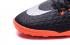 Scarpe da calcio Nike Hypervenom Phelon III TF nero arancione