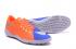 Sepatu sepak bola Nike Hypervenom Phelon III TF oranye hitam