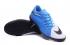 Nike Hypervenom Phelon III TF bílé modré kopačky
