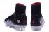 Nike Hypervenom Phantom II FG ACC NJR Jordan Soccers Footabll รองเท้าสีดำสีขาวสีแดง