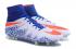 Nike Hypervenom Phantom II FG ACC Rio Olympic Spark Brilliance Elite Pack รองเท้าฟุตบอลสีขาวสีน้ำเงินสีส้ม