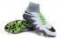 Nike Hypervenom Phantom II FG Elite Pack ACC Soccers Footabll Shoes Branco Verde Cinza