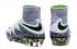 Nike Hypervenom Phantom II FG Elite Pack ACC Soccers Footabll Zapatos Blanco Verde Gris