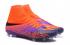 Sepatu Sepak Bola Nike Hypervenom Phantom II FG Paket Lampu Sorot Soccers Oranye Ungu