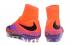 комплект прожекторов Nike Hypervenom Phantom II FG. Футбольные бутсы, оранжево-фиолетовые